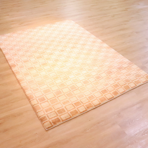 ギャッベ絨毯「モダンな市松の美しさ」 9502890【237×168】