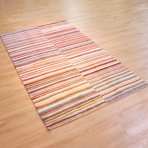 ギャッベ絨毯 「彩段」 950308【249×150】