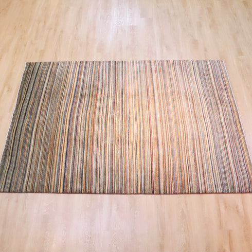 ギャッベ絨毯「表情を変える色のレイヤー」 9404691【238×170】