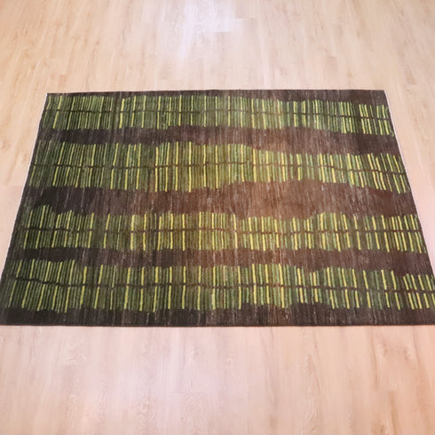 ギャッベ絨毯「大地と風が織りなすやすらぎ」 9307667【234×173】