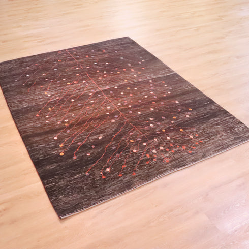 ギャッベ絨毯「落ち着いた生命の樹」9250191【225×174】