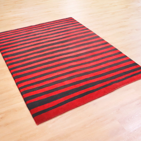 ギャッベ絨毯 「深みあるカラーコントラスト」 961875 【227×175】