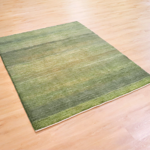 ギャッベ絨毯 「深緑が誘う癒し」 8316776【210×169】