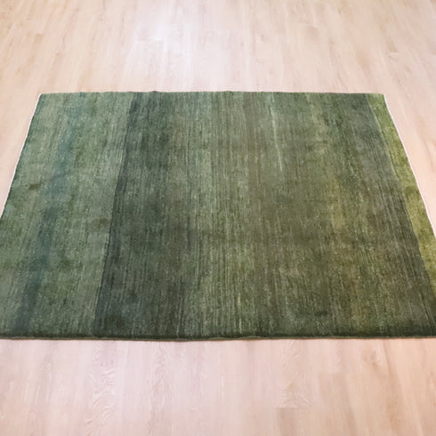 ギャッベ絨毯 「深緑が誘う癒し」 8316776【210×169】