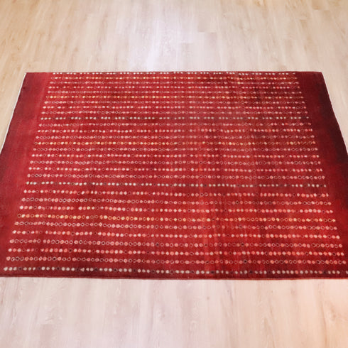 ギャッベ絨毯「小さな宝石の輪」 930511【243×190】