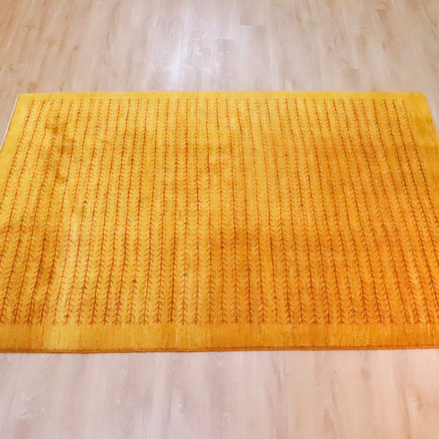 ギャッベ絨毯「陽だまり色のギャッベ」 930290【238×175】