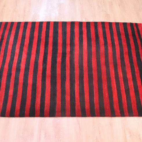 ギャッベ絨毯 「深みあるカラーコントラスト」 961875 【227×175】