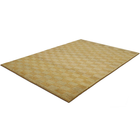 ギャッベ絨毯「丸尾くんのメガネ?」8343767【170×116】