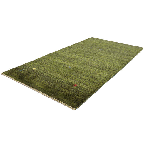 ギャッベ絨毯「草の食べ放題」9214111【196×103】