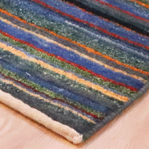 ギャッベ絨毯 9121981【31×32】