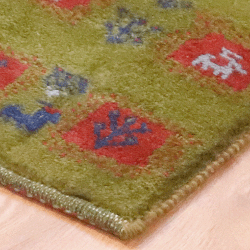 ギャッベ絨毯 9225901【32×31】