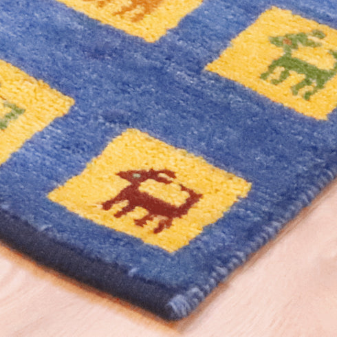 ギャッベ絨毯 9225998【32×30】