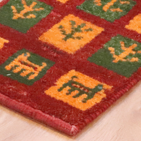 ギャッベ絨毯 9234334【32×27】