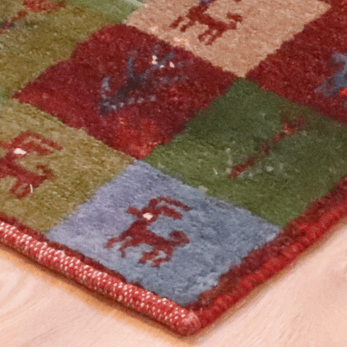 ギャッベ絨毯 9308323【32×35】