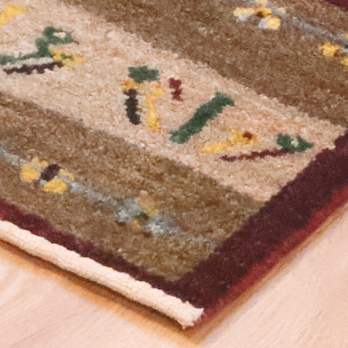 ギャッベ絨毯 10134884【30×33】