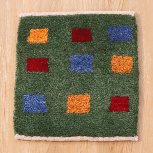 ギャッベ絨毯 9121758【31×29】