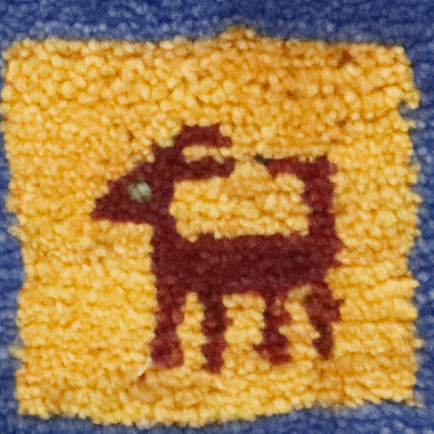 ギャッベ絨毯 9225998【32×30】