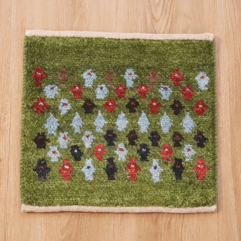 ギャッベ絨毯 10139665【30×33】