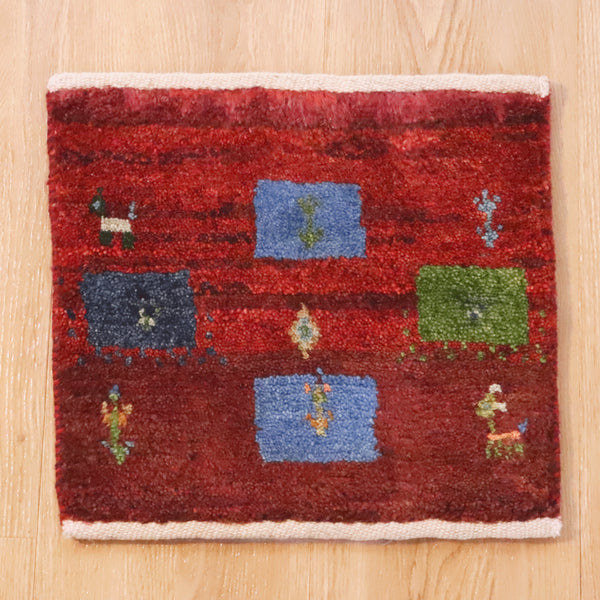 ギャッベ絨毯 9218543【32×34】