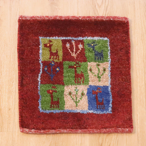 ギャッベ絨毯 9218459【34×33】