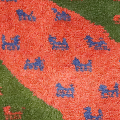 ギャッベ絨毯 9232974【33×32】