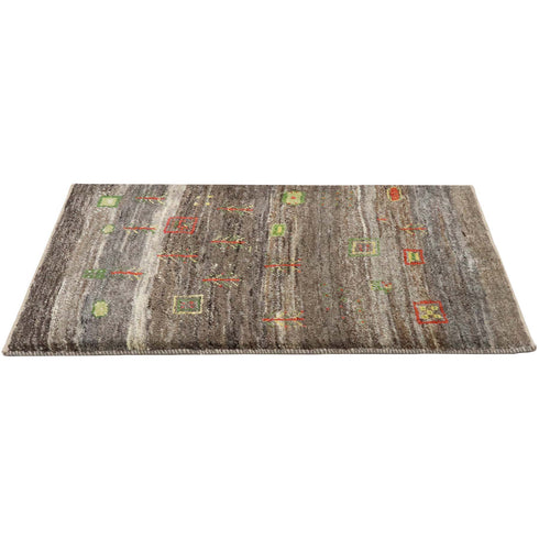 ギャッベ絨毯 「キャンプ」 10070438【89×62】