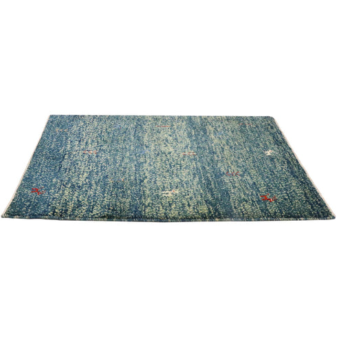 ギャッベ絨毯 「ドット柄」 9319729【125×86】