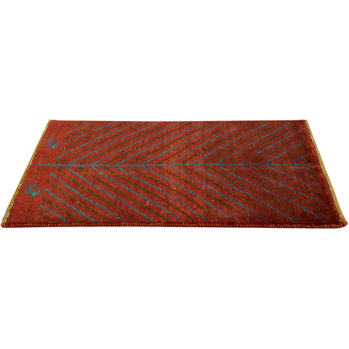 ギャッベ絨毯「大きな生命の樹」9241027【89×56】