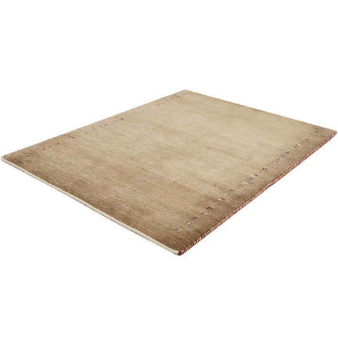 ギャッベ絨毯「両脇のラインがかわいい」8339205【145×111】