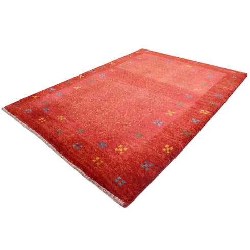 ギャッベ絨毯 「お花畑」 9208442【149×107】