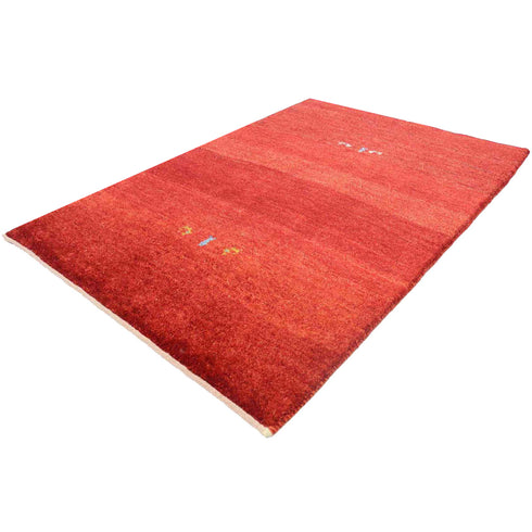 ギャッベ絨毯「控えめな文様」9314241【148×100】