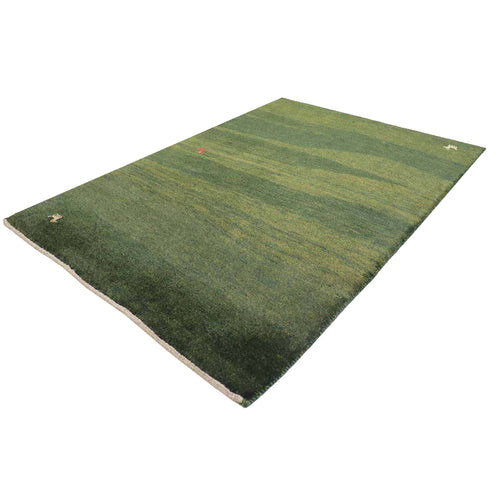 ギャッベ絨毯 「草食べ放題??」 8316505【144×99】