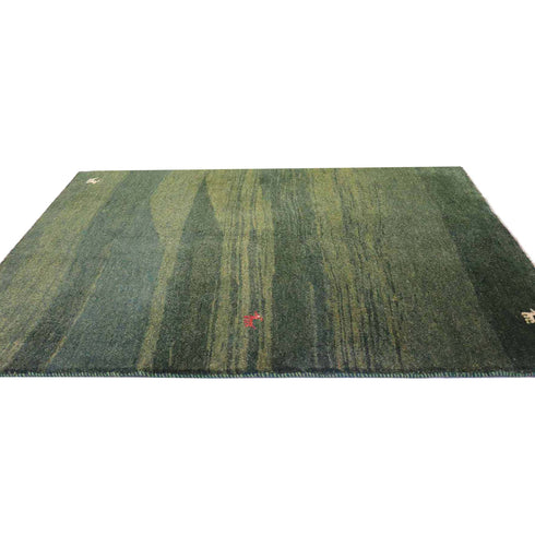 ギャッベ絨毯 「草食べ放題??」 8316505【144×99】