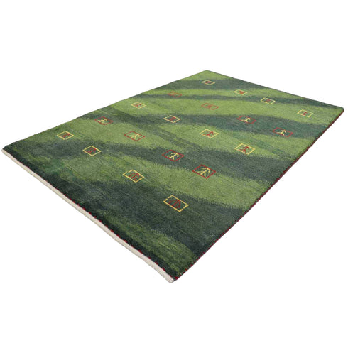 ギャッベ絨毯「草原を吹きぬける風」960838【149×98】