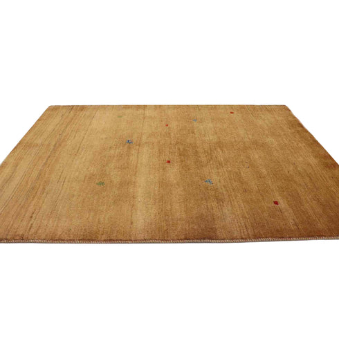 ギャッベ絨毯 「ブルーの羊さん」 912724【151×108】