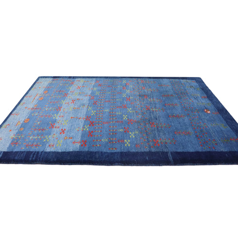 ギャッベ絨毯「文様がたくさん」9411979【143×101】