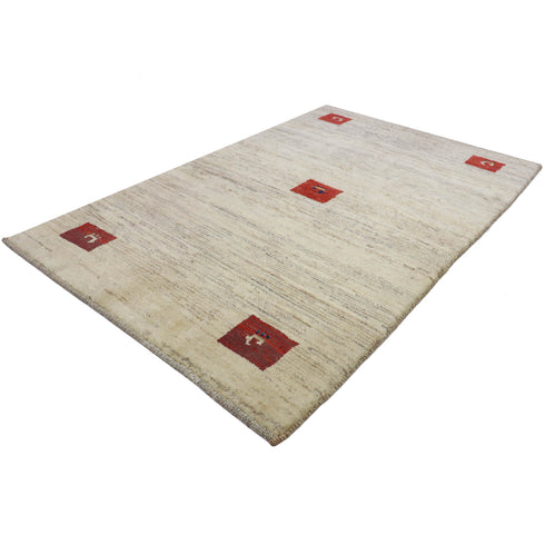 ギャッベ絨毯「サイコロの5?」9005842【143×92】