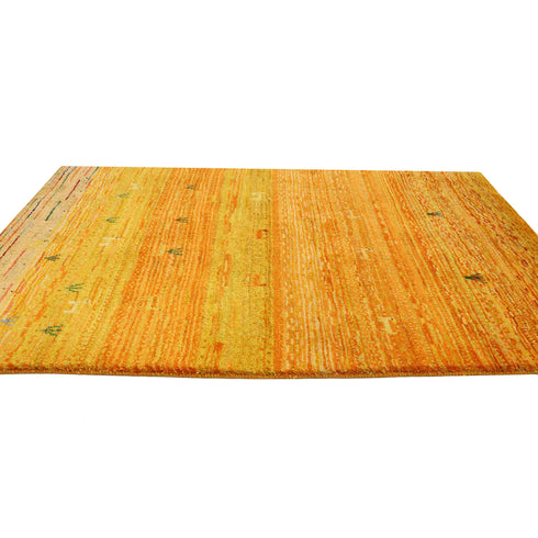 ギャッベ絨毯「白ヤギさん」9129806【157×97】