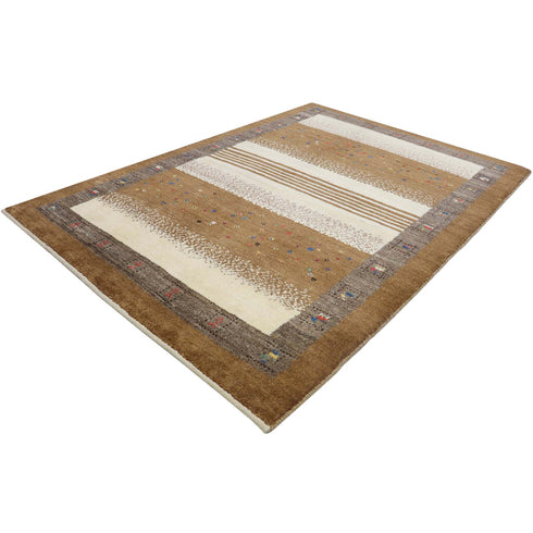 ギャッベ絨毯「バームクーヘン?」10034134【152×105】