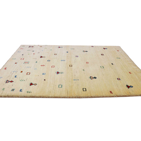 ギャッベ絨毯 「色んな顔色」 9030157【149×100】