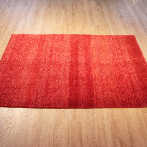 ギャッベ絨毯「赤の濃淡」915047【210×148】