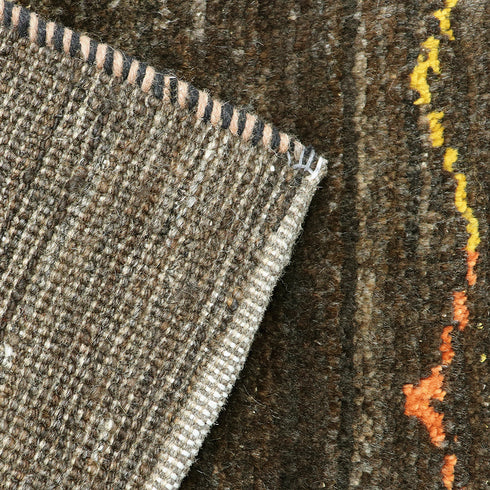 ギャッベ絨毯「ラクダさんの山登り」10104788【148×49】