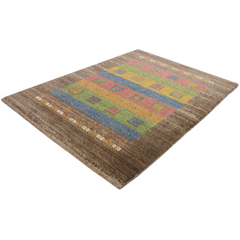 ギャッベ絨毯 「ほんわか」 9219935【84×63】