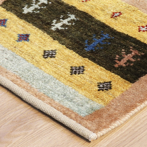 ギャッベ絨毯 9127584【32×37】