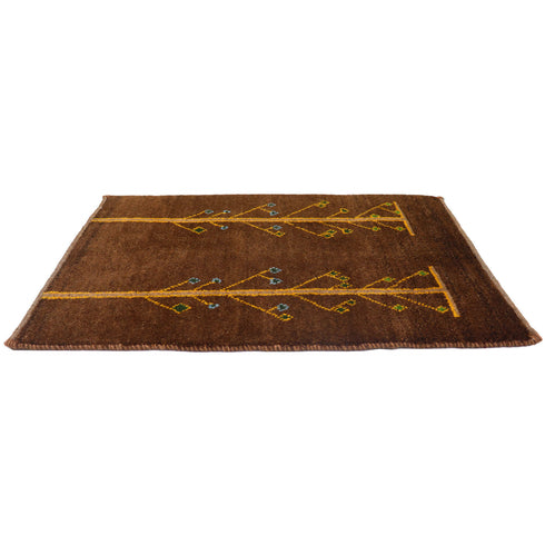 ギャッベ絨毯「突っ張り棒?」9212476【84×55】